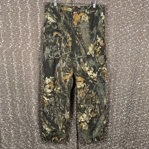 Gamehide Hush Hide Mens LARGE Hunting Pants Camo Mossy Oak‎ Break Up Cargo 311